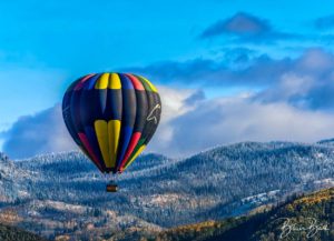 Steamboat Springs Hot Air Balloon in Autumn_©Blair Ball Photography Image