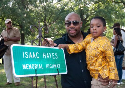 Event Isaac Hayes Memorial With His Two Sons_©Blair Ball Photography Image