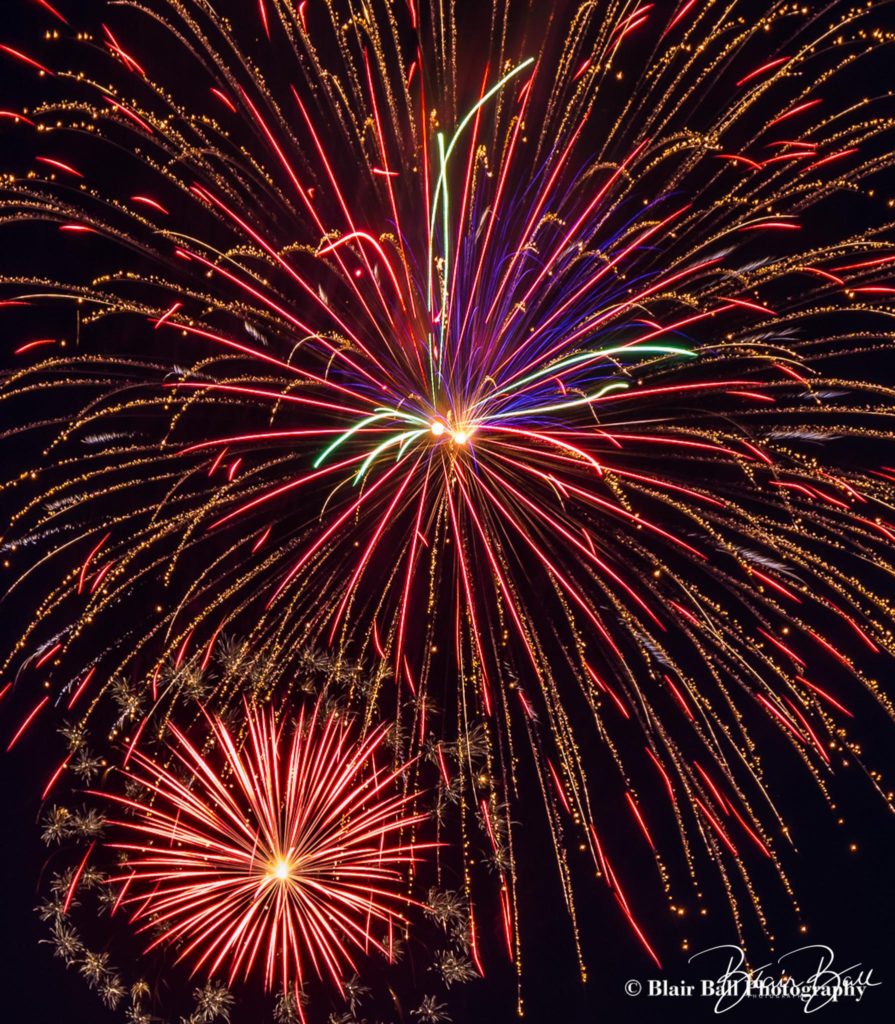 Memphis 4th of July Fireworks _©Blair Ball Photography Image