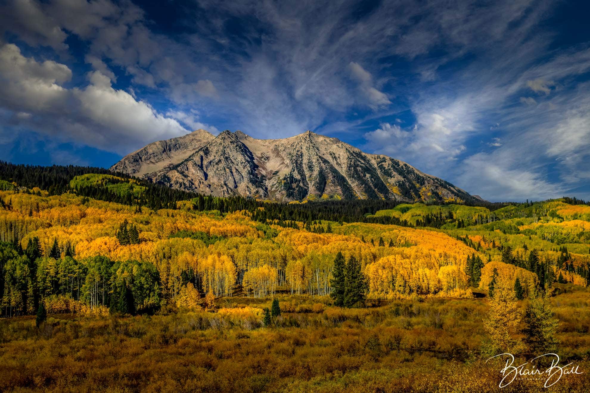 East Beckwith Mountain in Colorado - ©Blair Ball Photography Image