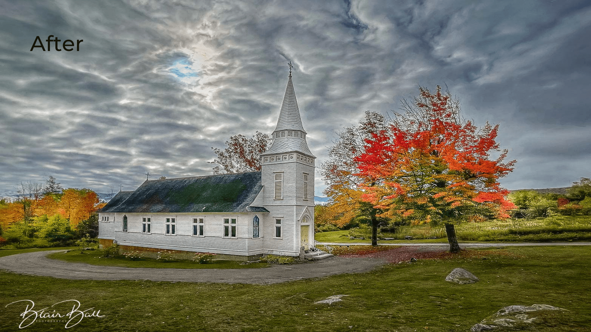 New England Church New Hampshire After