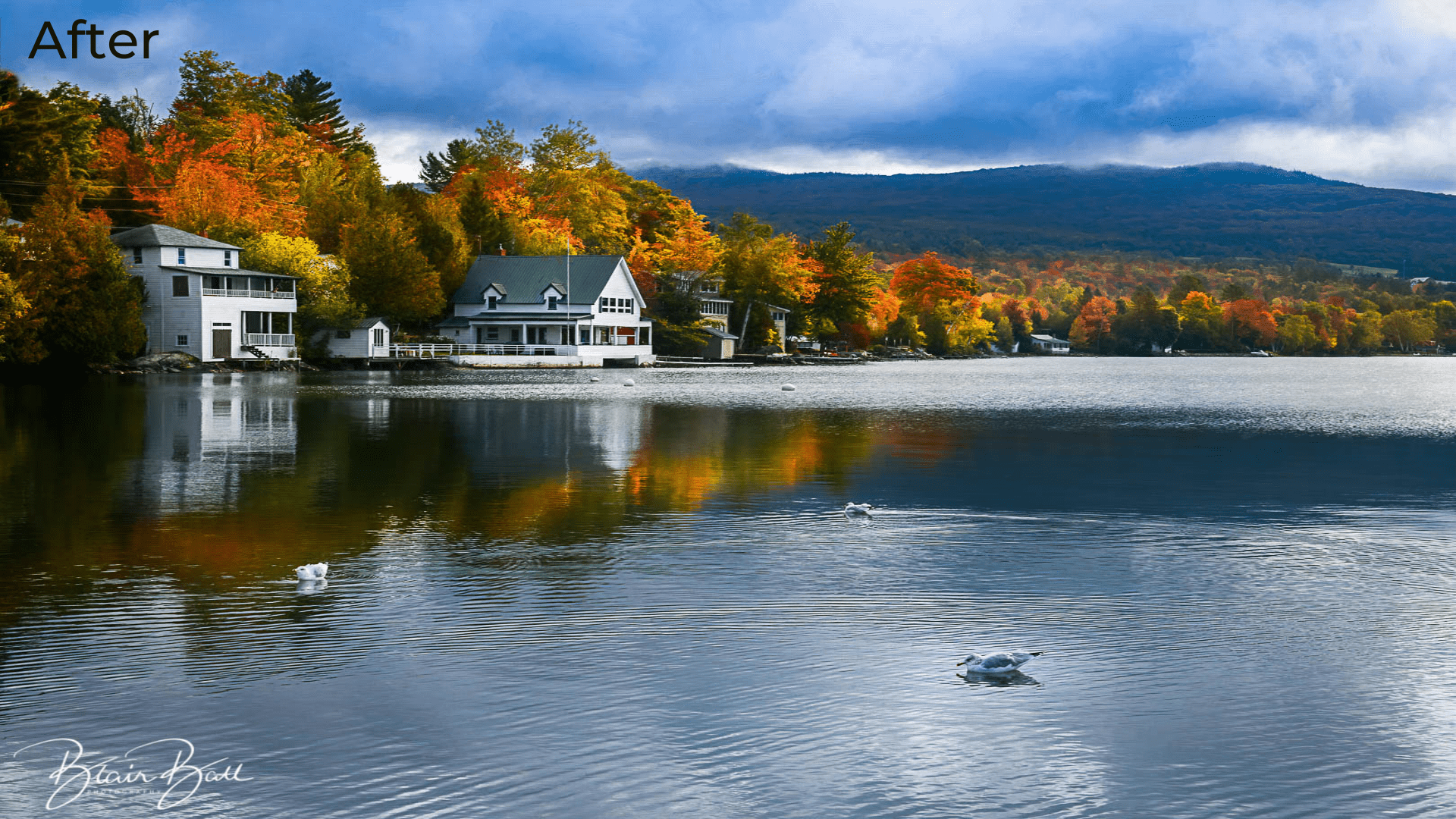 Fall in New England Vermont
